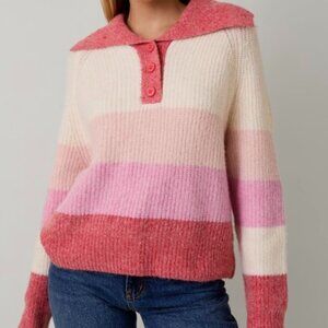 COMING SOON FEW DAYS TO GO PINK KNIT SWEATER